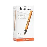 Eberhard Faber,Berol 4009 Highlighters, 12 Fluorescent Orange Highlighters