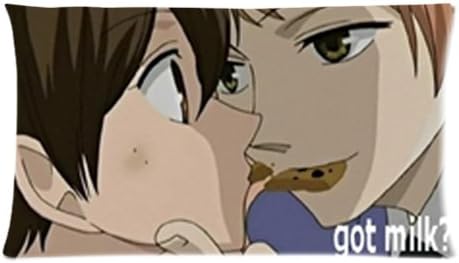 Got Milk Anime Couple Anime Cartoon Rectangle Throw Pillow Case Cover One Side 20 X36 Lxdy7654r297 Amazon Co Uk Kitchen Home
