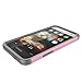 Tekcoo Galaxy Luna Case, Galaxy Amp 2 Case/Express 3 Case/J1 2016 Case, [Tmajor] Shock Absorbing Rubber Plastic Defender Case for Samsung Galaxy Luna/Amp 2/Express 3/J1 2016 -Pink
