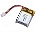 HobbyFlip Li-Po Battery Power Pack 3.7v 100mAh 18x15x7mm 2.75 Grams Compatible with Estes Proto-X