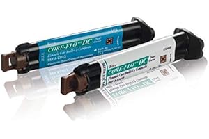 Dental BISCO Core-Flo DC Dual Cure Flowable Core Build-up Composite Opaque White