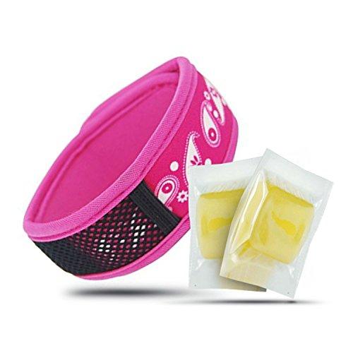The Best DEET FREE Mosquito Repellent Bracelet Works Great For Kids And Adults Includes 2 Pack of Pest Control Protection Against Mosquitoes, Mosquito And Mosqito 100% (Pink)