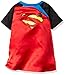 WARNER BROS Justice League Superman Toddler Boys Cosplay T-Shirt and Cape 3T