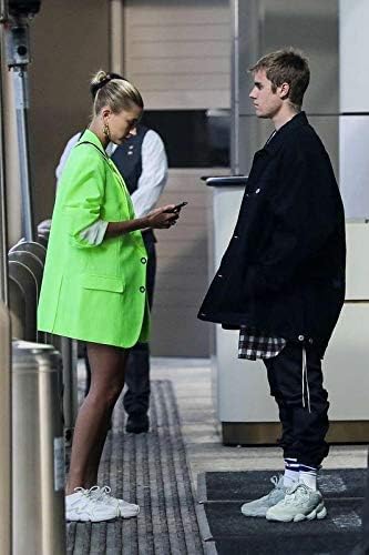 Strange Posters Hailey Rhode Bieber American Model Media and Television Personality Justin Bieber Multicolor 12 x 18 Inch Poster SPHR44