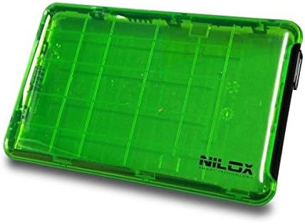 NiloxCase for Hard Disk, USB 3.0, Green