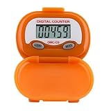 DMC-03 Multifunction Pedometer with Steps, Distance and Calories - Orange