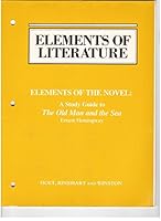 Elements of Literature: The Old Man and the Sea 0030234522 Book Cover
