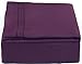 Cal King Sheet Set 6 Piece - Bed Sheets California King Size - Soft Hotel Luxury Bedding - Cooling, Comfy & Breathable - 1 Flat, 1 Fitted & 4 Pillowcases w/ Deep Pockets - Wrinkle & Fade Free - Purple