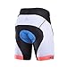 Beroy Men's Comfortable Bicycle Cycling Pants, 3D Padded Bike shorts,Red,X-Large