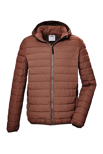G.I.G.A. DX Homme Veste matelassée/veste de transition avec capuche amovible GS 84 MN QLTD JCKT, rostrot, 4XL, 43131-000