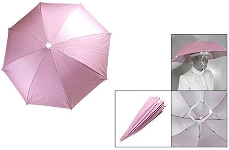 umbrella hat pink