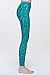 Cokar Green Swimwear Ladies Full Length Swim Leggings Swimming Tights, Dark green, Asian XL = US L