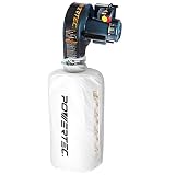POWERTEC DC5370 Wall Mounted Dust Collector with 2.5 Micron Filter Bag