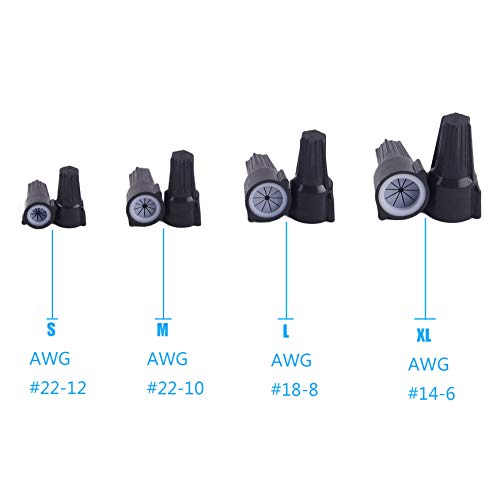 Waterproof Wire Connectors, Outdoor Grease Cap Electrical Wire Nut for