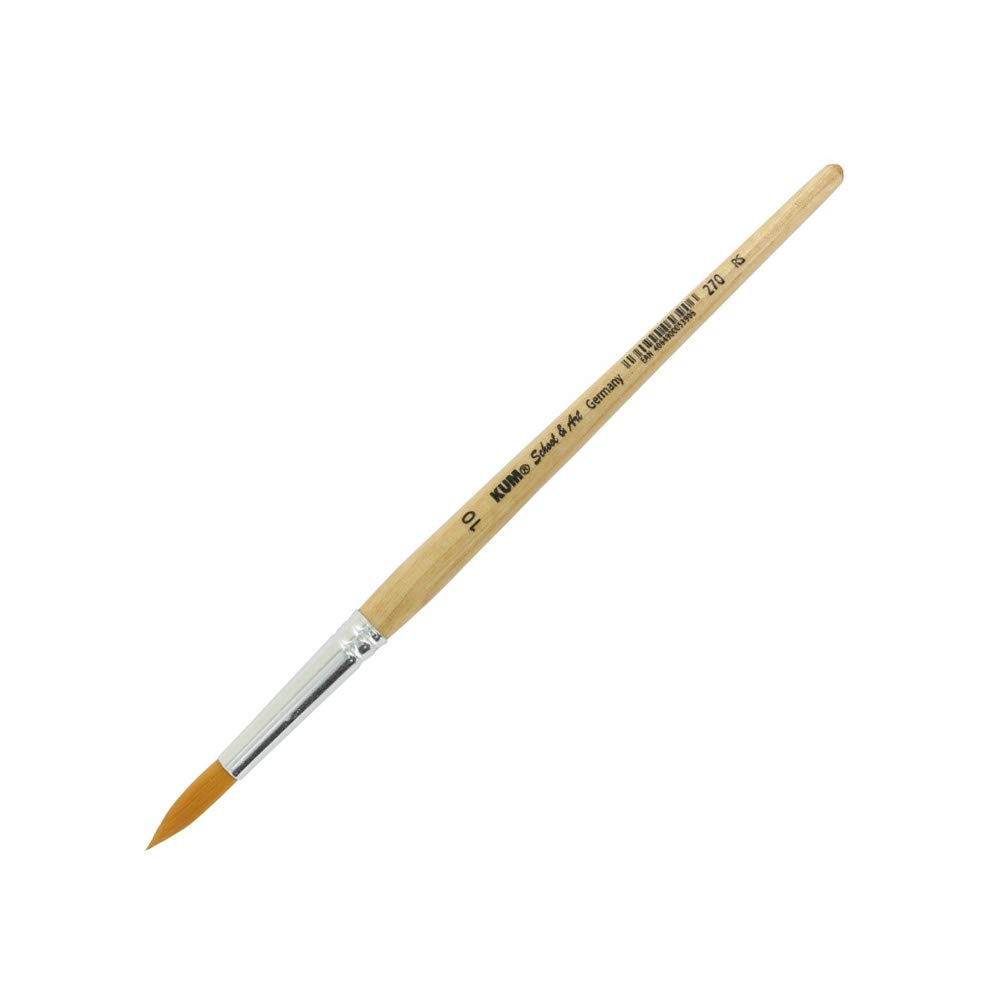 KUM 514.19.19 – Synthetic Brush Pointed, School & Art RS #10, Pack of 1