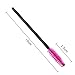 G2PLUS 50 Pack Disposable Eyelash Mascara Brushes Wands Applicator Pink+50 Pack Disposable Makeup Lip Brushes Lipstick Gloss Wands Applicator Makeup Brush Kits