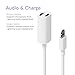 Lightning Adapter for iPhone 7 / 7 Plus, Charge and Headphone Splitter Adapter for Lightning