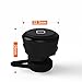 Wireless Bluetooth Earphone, Bodecin Mini Smart Rechareable High Grain Bluetooth Headset/Earpiece/Earbud/Headphone Bluetooth V4.1 Build in Mic with Ear Hook Vice Earphone USB Charging Cable (Black)