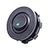 Cllena Car Truck Round Rocker Toggle Switch SPST On-Off Control with Switch Housing (Green LED Light)