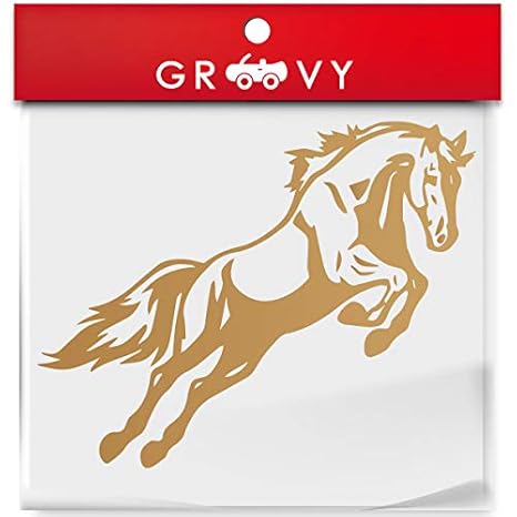 Amazon 馬好き 馬主 馬 ステッカー Ver2 競馬 乗馬 お守り 金運