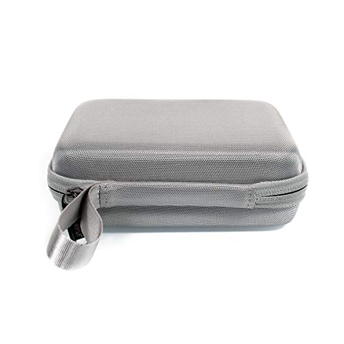 Alltravel Customized case for Fujifilm Instax Mini Link Smartphone Printer, mesh Pocket for Cable and Other Accessories, Strong and Light Weight case (Grey)