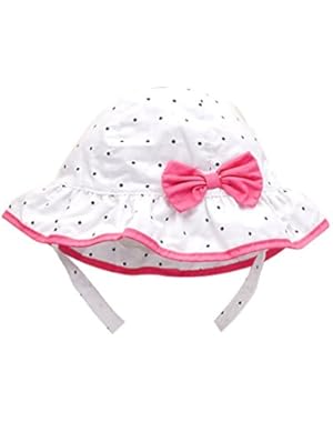 Baby Sun Hat Drawstring Adjust Head Size, Breathable 50+ UPF