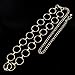 Pomeat Metal Chain Belt Circle Round O Ring Chain Belt Waist Belt for Womens - Gold