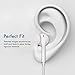 USB C Earphones, HiFi Stereo Type C Headphones USB C Earbuds with Mic & Volume Control Compatible with Google Pixel 3/2/XL,Sony XZ2, OnePlus 6T,MacBook,iPad Pro 2018(Newest Version)-Whitethumb 4