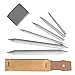 eBoot Drawing Accessories Set Blending Stumps and Tortillions Pencil Sandpaper Pointer with Kneaded Eraser, 8 Pieces