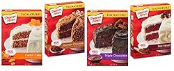 Duncan Hines Signature Cake Mix Variety 4 Pack