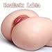 Pussy Ass Masturbator with Lifelike Labia-Fondlove 3D Doggy Style Sexy Curves Realistic Male Masturbator with 2 Holes for Men Masturbation a Versatile Experience