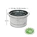 Achla Designs C-50 Galvanized Steel round tub, Standard