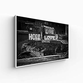 Canvas Wall Art for Living Room, Bedroom Building Framed Canvas Prints for Home Decoration Ready to Hang - 16x24 inches