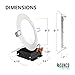 Sunco 8 Pack 6 Inch Ultra Thin LED Recessed Ceiling Lights, Slim Canless with Junction Box, 850 LM, 3000K Warm White, Dimmable, 14W=100W, Wafer Thin, 50000 Lifetime Hours ETL.