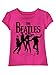 Kids' Beatles T Shirt - Pink, Toddler Girl, "P.S. I Love You"