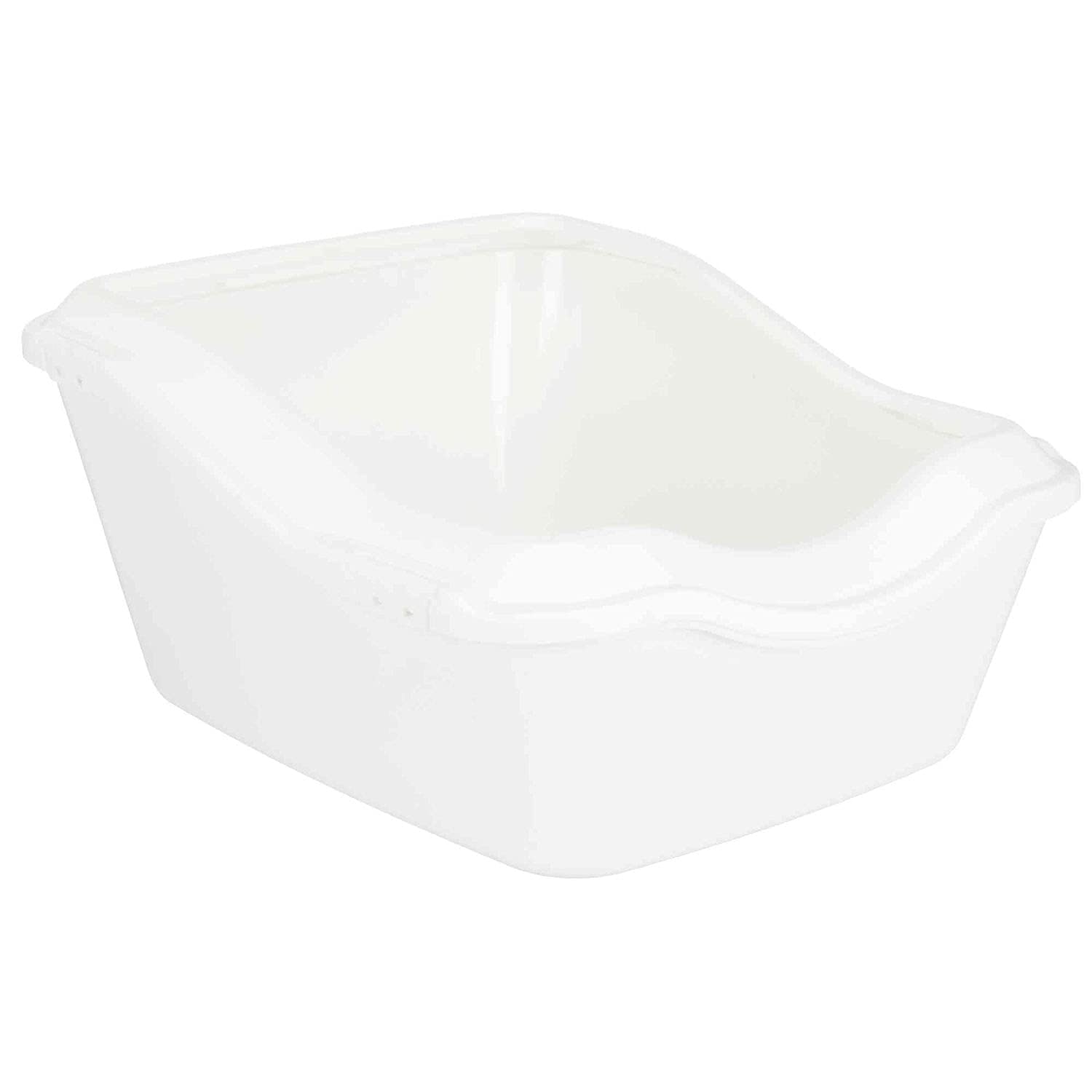 Trixie Cleany Cat Litter Tray with Rim, 45 x 21 x 54 cm, White