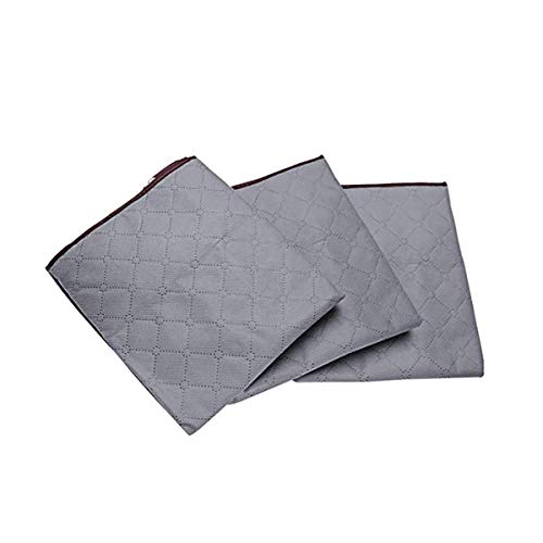 image for MOLOVA Foldable Closet Organizer Clothing Storage Bag Box with Clear W