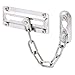 Defender Security S 4152 Chain Door Lock, Chrome Plated Steel