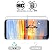 Galaxy S9 Plus Screen Protector,[2-Pack] Cafetec Tempered Glass Screen Protector with [9H Hardness][Easy Bubble-Free Installation][Anti-Fingerprint] Compatible with Samsung Galaxy S9 Plus.