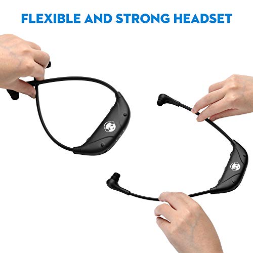 Earpanda Dual TV Hearing Headphones for TV Watching TV Amplifier for