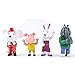 8pcs/set Cartoon Movie Sing Action Figure Toys Buster Moon Johnny Dolls 7-10CM Christmas Birthday Gifts