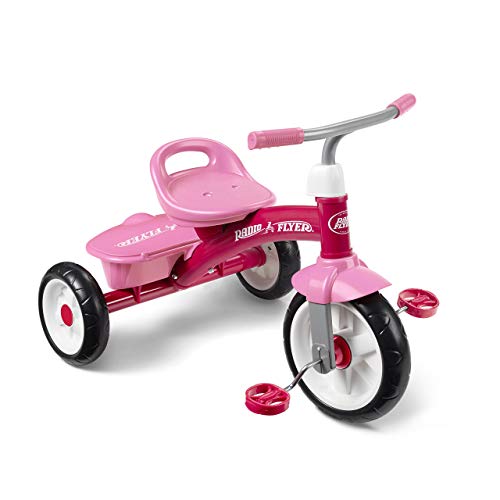 Radio Flyer 421PZ Rider Trike Ride On, Pink (Amazon Exclusive) (Renewed)
