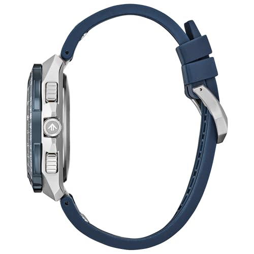 Citizen Men's Eco-Drive Promaster Sikorsky Watch, Blue Dial, Blue Rubber Strap, Atomic Timekeeping (Model: JY8156-00L)