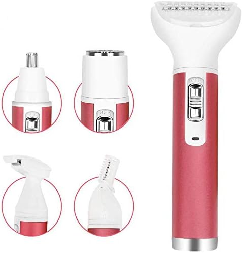 Rambw レディースシェーバー シェーバー 女性 電動シェーバー 鼻毛カッター 眉毛シェーバー ムダ毛処理 シェーバー usb 5 in 1 多機能 内刃・水洗い可能 男女兼用