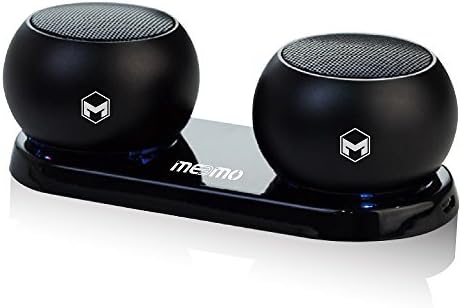 Meemo Bluetooth Mini 3D Speakers - Immersive 360° Surround Sound Experience Anywhere