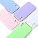 Pofesun Silicone Case Fits for iPhone Xs (2018)/ iPhone X(2017) 5.8 inch, 5 Pack Ultra Slim Thin Soft TPU Rubber Gel Phone Case Cover Compatible with iPhone 10/X/XS - White,Pink,Mint,Purple,Blue