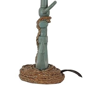 Decor Therapy Saylor Anchor Accent Lamp, Antique Iced Blue 41qEuok69kL