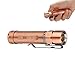 Olight EDC Flashlight 950 Lumens S2 Baton Solid Copper CU Cree LED Handheld Flashlight for Every Day Carry Jogging Biking Camping Backpacking Night Fishing Rafting Riding BBQ Blackouts Emergency