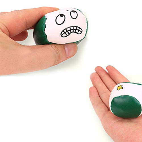 image for CDJX Juggling Balls,10 Pack Professional Juggling Balls Set for Beginn