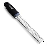 Zester, Raniaco Stainless Steel Grater, Cheese, Lemon, Ginger &amp; Potato Zester with Plastic Cover, Long Ergonomic Handle with Rubber Base (Kitchen)